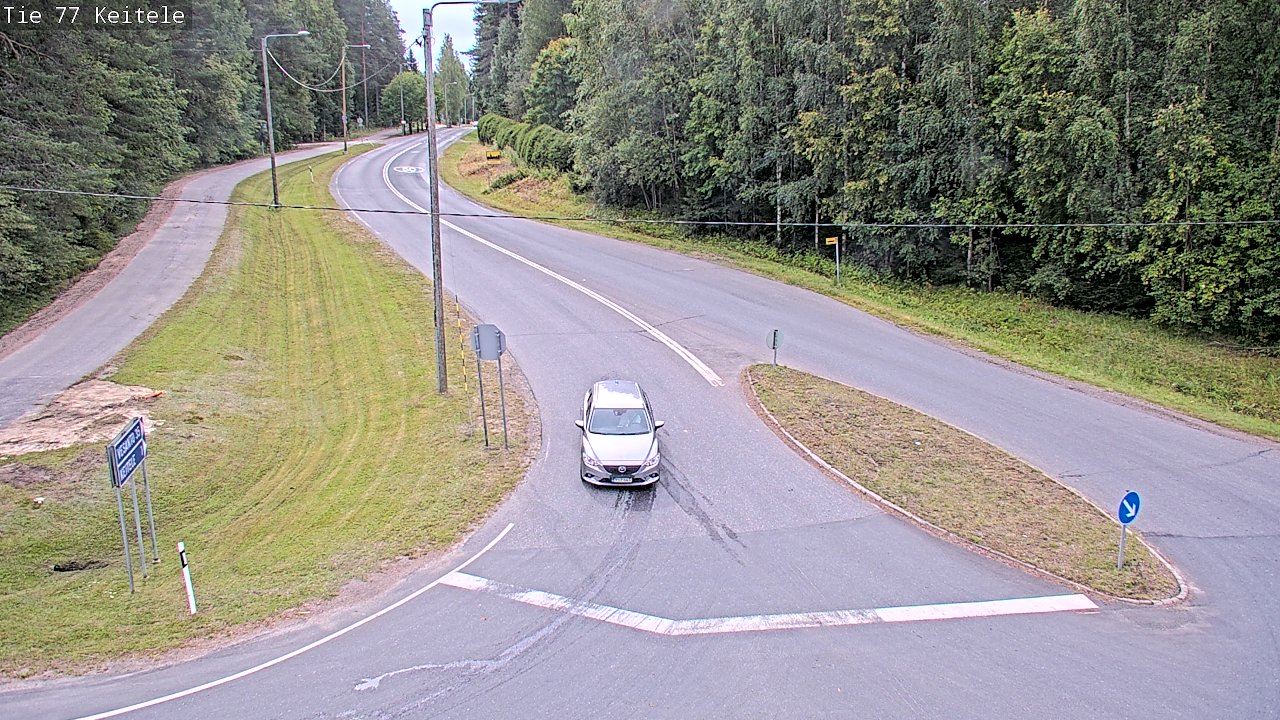 Kelikamerat Kuva Tie 77 Keitele, Keitele, Pohjois-Savo