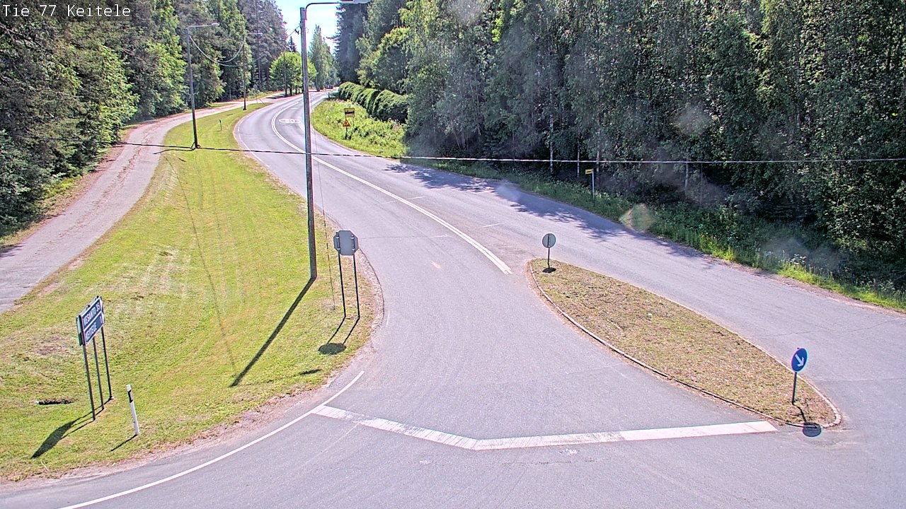 Kelikamerat Kuva Tie 77 Keitele, Keitele, Pohjois-Savo