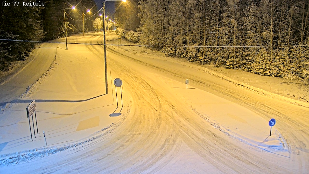 Kelikamerat Kuva Tie 77 Keitele, Keitele, Pohjois-Savo