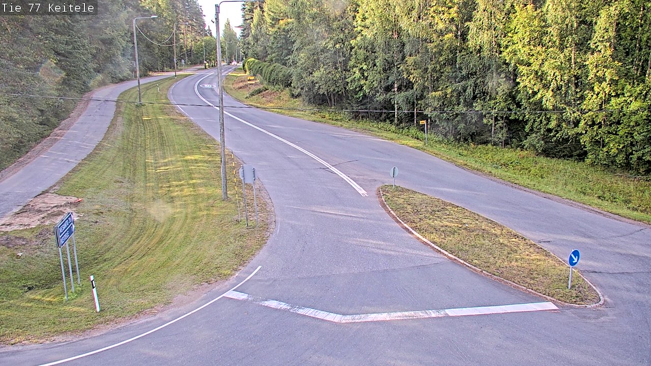 Kelikamerat Kuva Tie 77 Keitele, Keitele, Pohjois-Savo