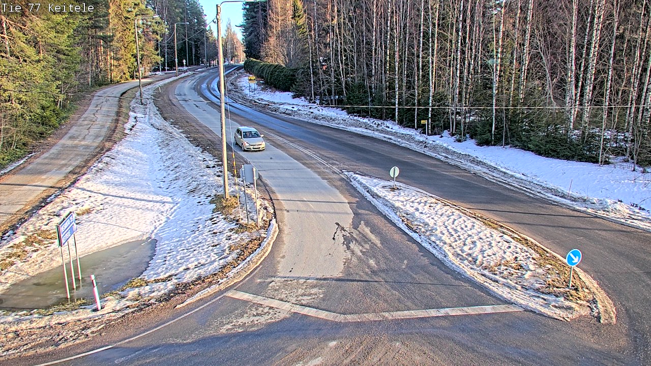 Kelikamerat Kuva Tie 77 Keitele, Keitele, Pohjois-Savo