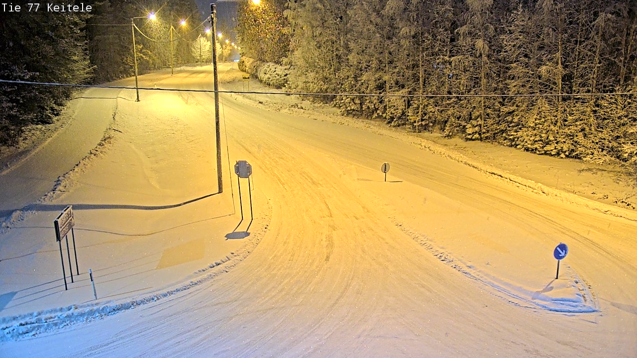 Kelikamerat Kuva Tie 77 Keitele, Keitele, Pohjois-Savo