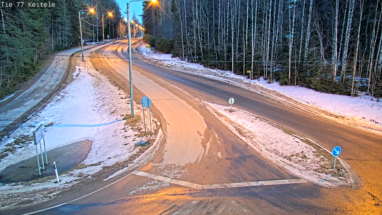 Kelikamerat Kuva Tie 77 Keitele, Keitele, Pohjois-Savo