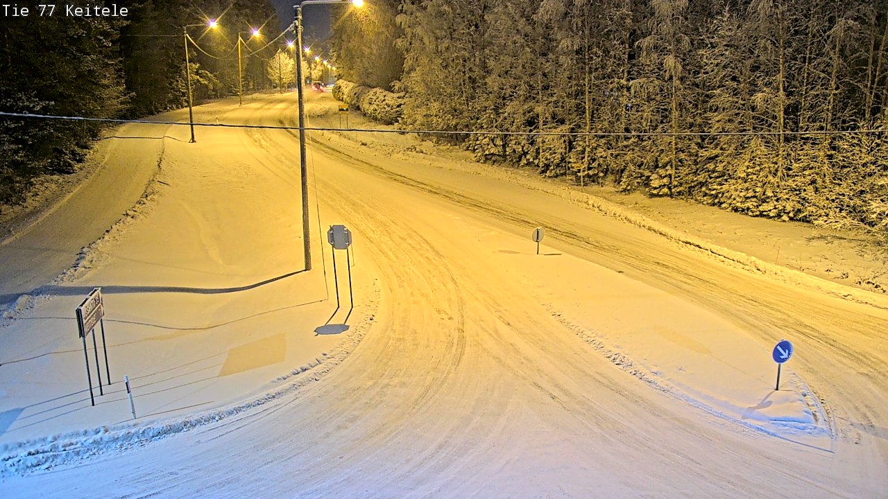 Kelikamerat Kuva Tie 77 Keitele, Keitele, Pohjois-Savo