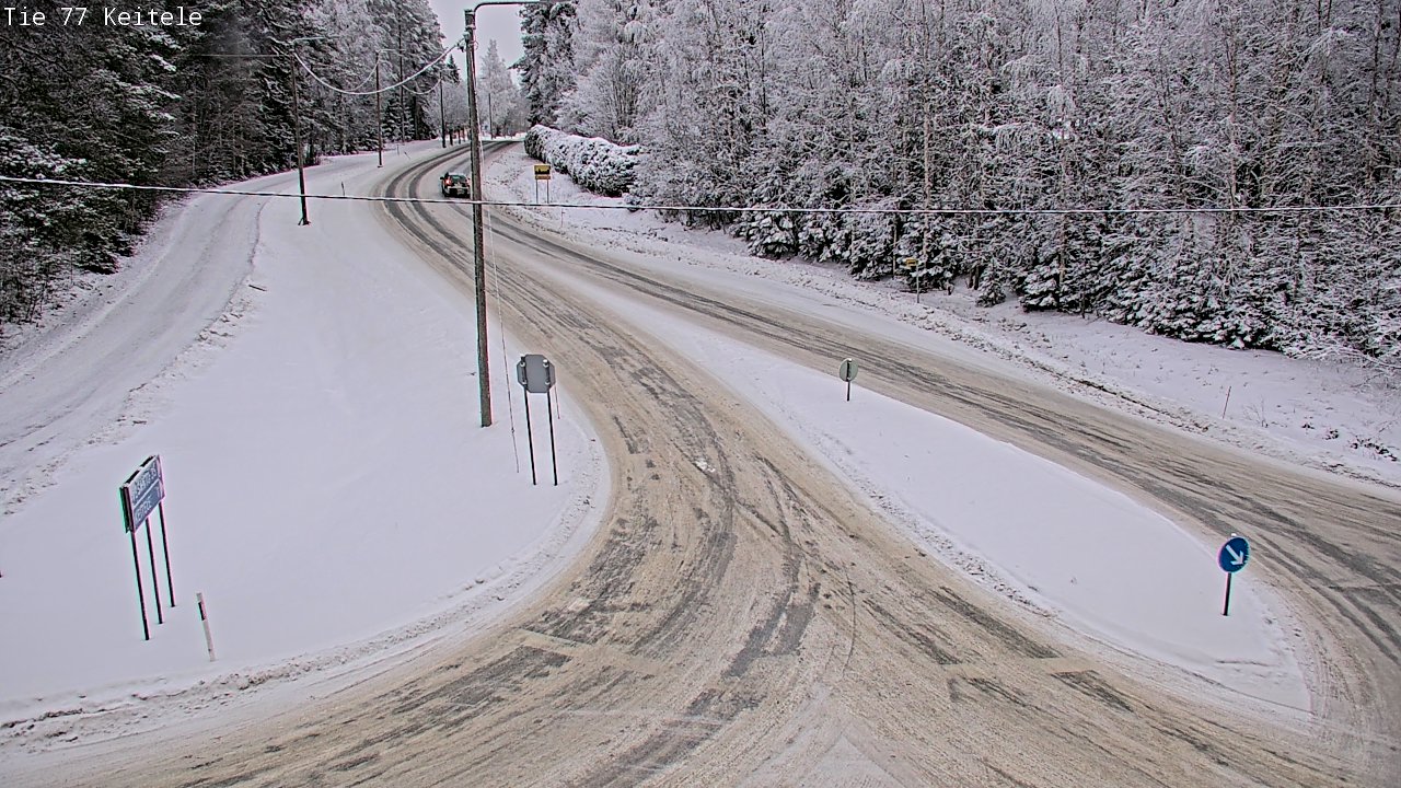 Kelikamerat Kuva Tie 77 Keitele, Keitele, Pohjois-Savo
