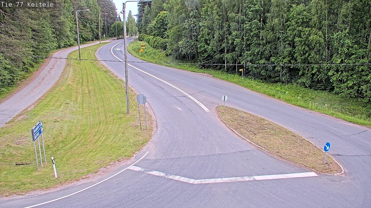 Kelikamerat Kuva Tie 77 Keitele, Keitele, Pohjois-Savo