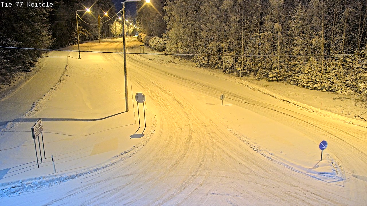 Kelikamerat Kuva Tie 77 Keitele, Keitele, Pohjois-Savo