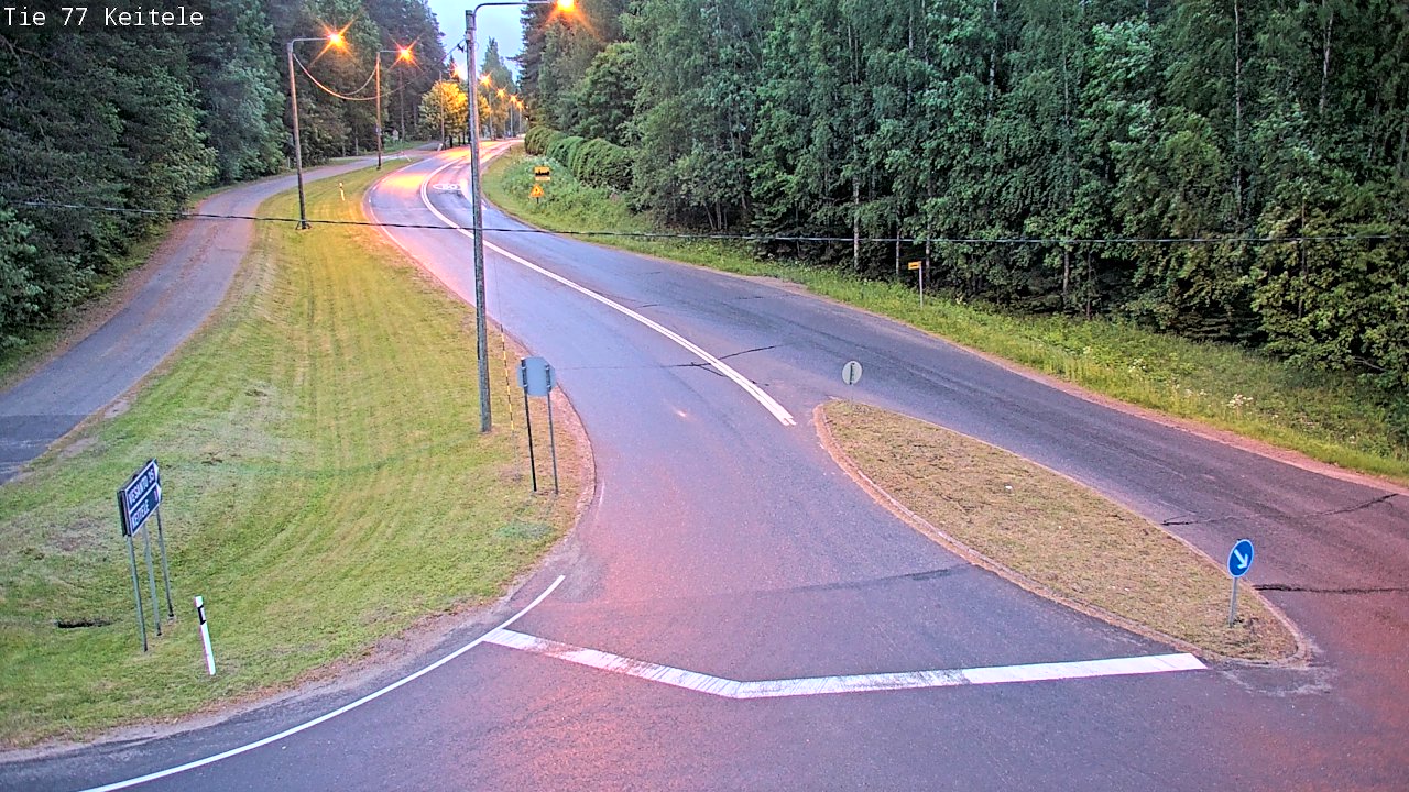 Kelikamerat Kuva Tie 77 Keitele, Keitele, Pohjois-Savo