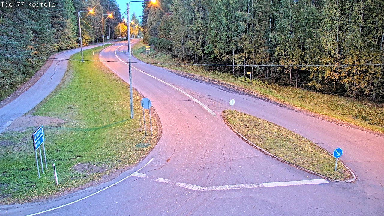 Kelikamerat Kuva Tie 77 Keitele, Keitele, Pohjois-Savo