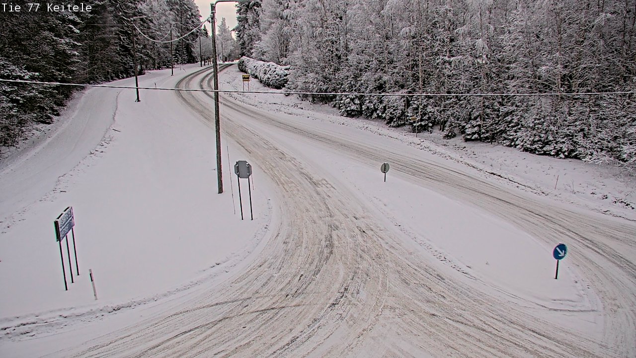 Kelikamerat Kuva Tie 77 Keitele, Keitele, Pohjois-Savo