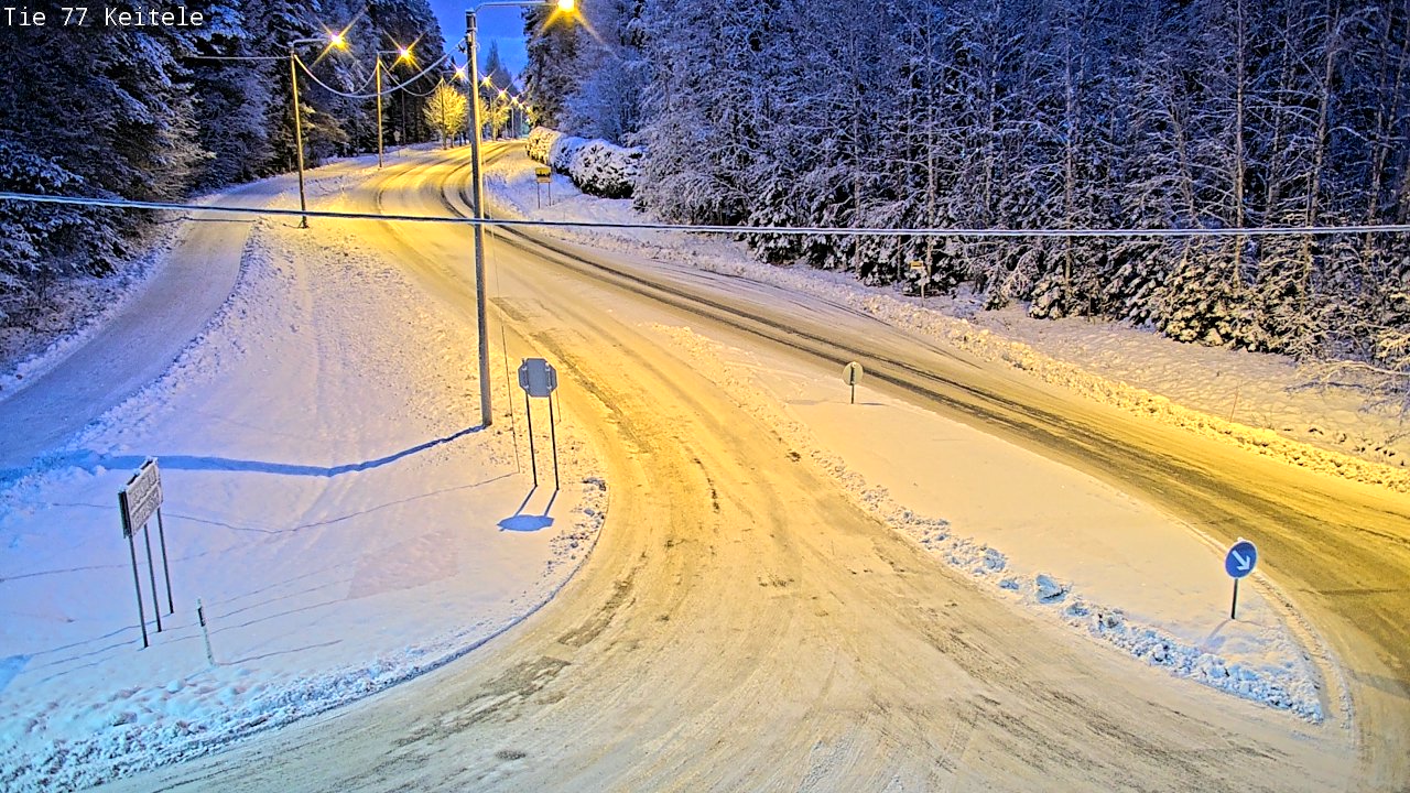 Kelikamerat Kuva Tie 77 Keitele, Keitele, Pohjois-Savo