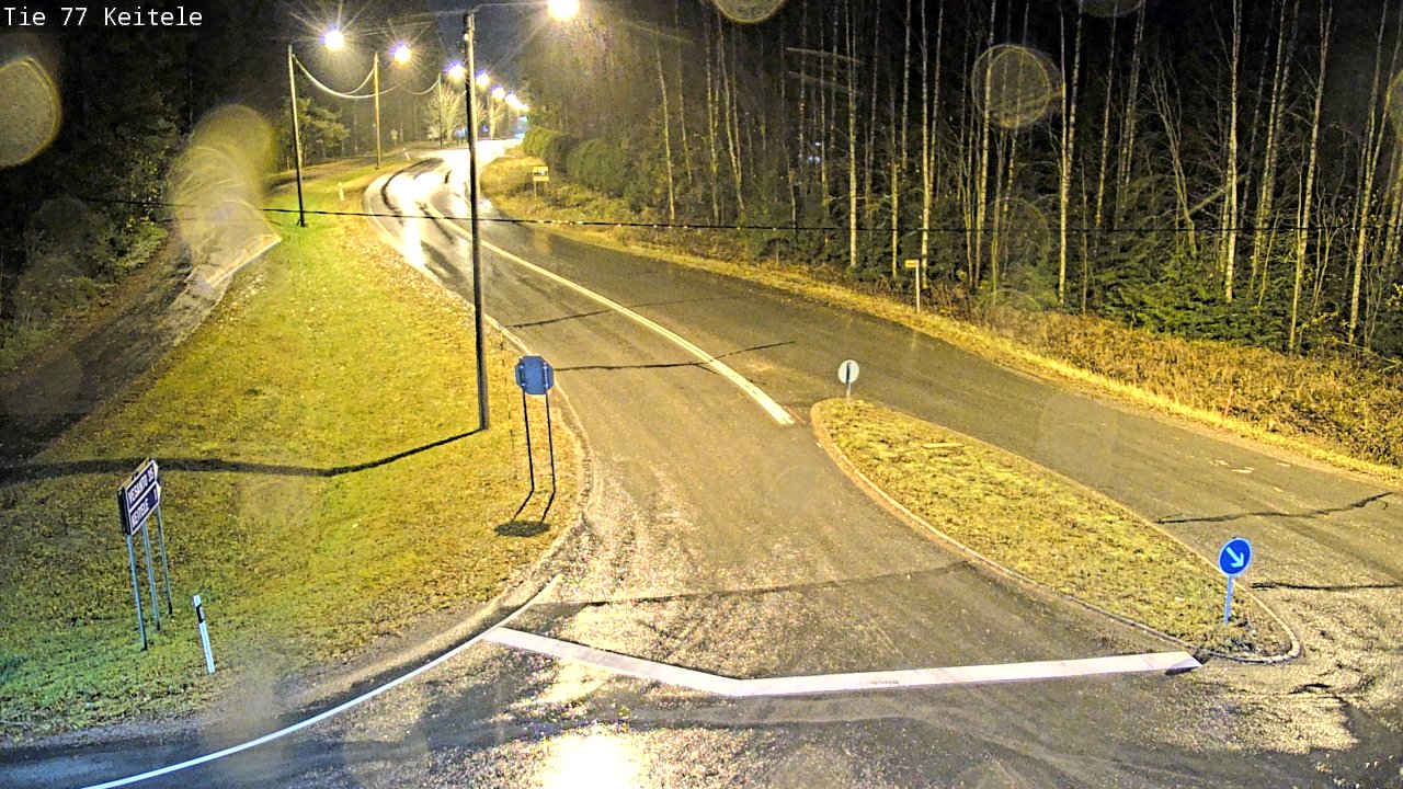 Weather Camera Image Väg 77 Keitele, Keitele, Pohjois-Savo