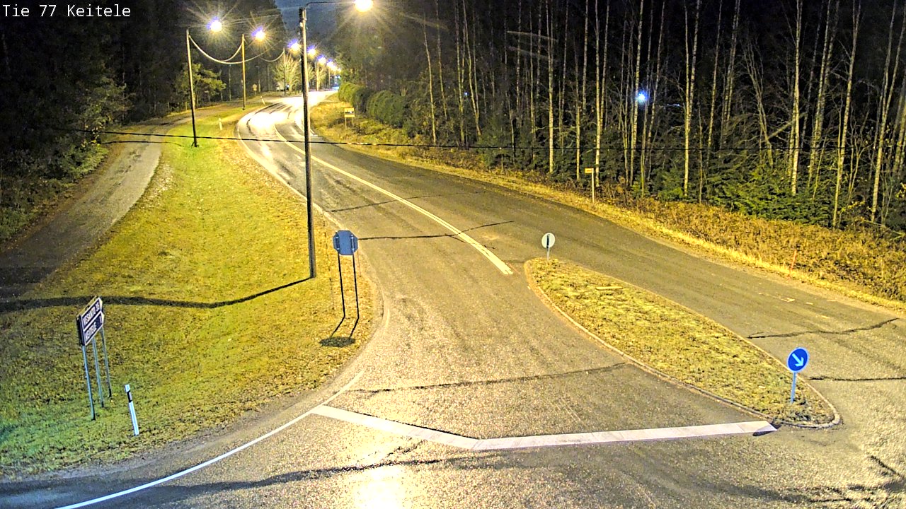 Weather Camera Image Road 77 Keitele, Keitele, Pohjois-Savo