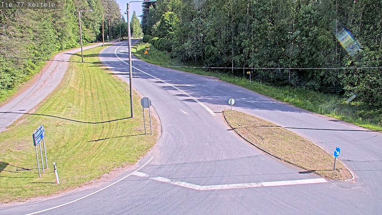 Kelikamerat Kuva Tie 77 Keitele, Keitele, Pohjois-Savo