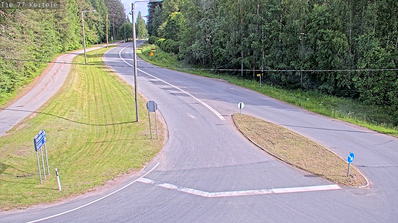 Kelikamerat Kuva Tie 77 Keitele, Keitele, Pohjois-Savo