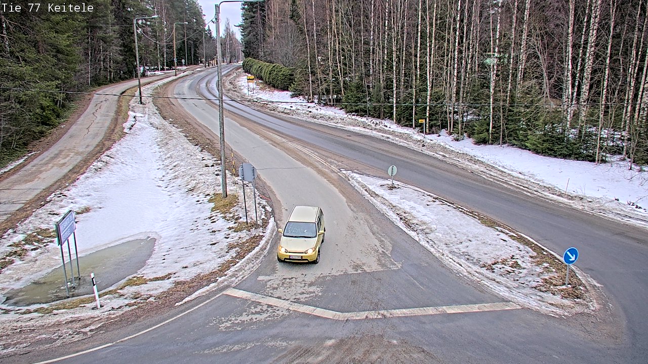 Kelikamerat Kuva Tie 77 Keitele, Keitele, Pohjois-Savo