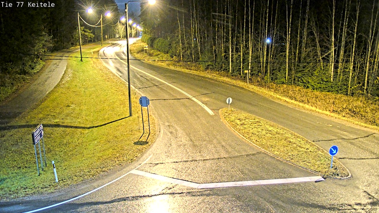 Weather Camera Image Road 77 Keitele, Keitele, Pohjois-Savo