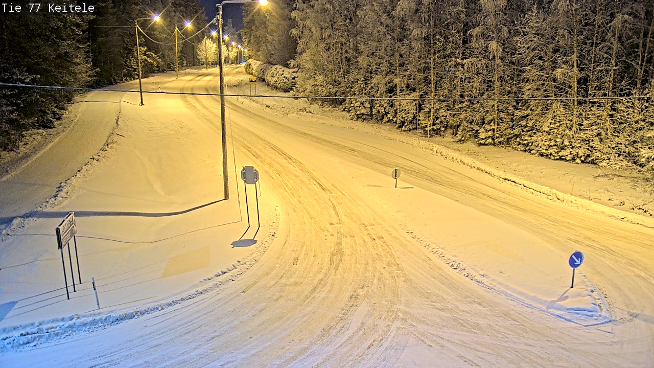 Kelikamerat Kuva Tie 77 Keitele, Keitele, Pohjois-Savo