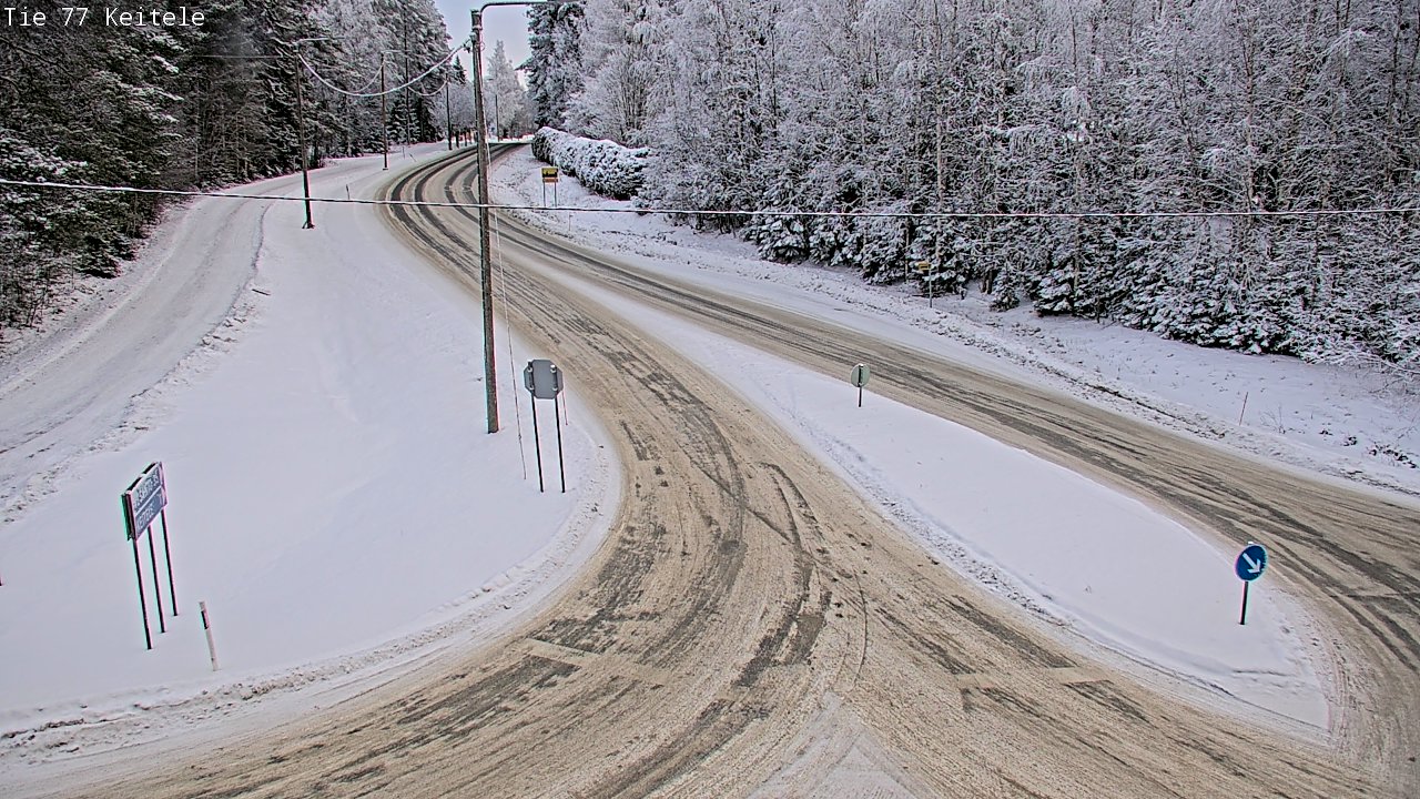Kelikamerat Kuva Tie 77 Keitele, Keitele, Pohjois-Savo