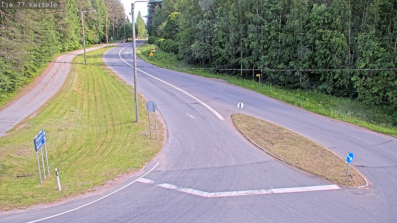 Kelikamerat Kuva Tie 77 Keitele, Keitele, Pohjois-Savo