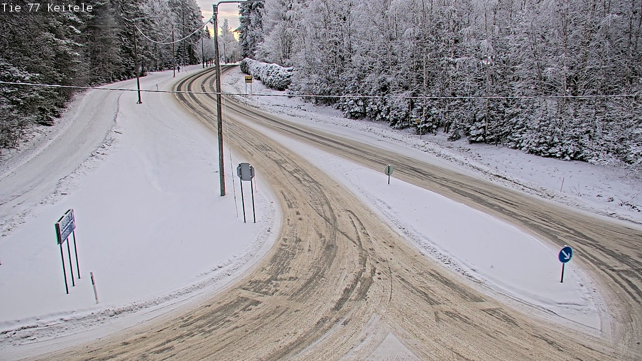 Kelikamerat Kuva Tie 77 Keitele, Keitele, Pohjois-Savo