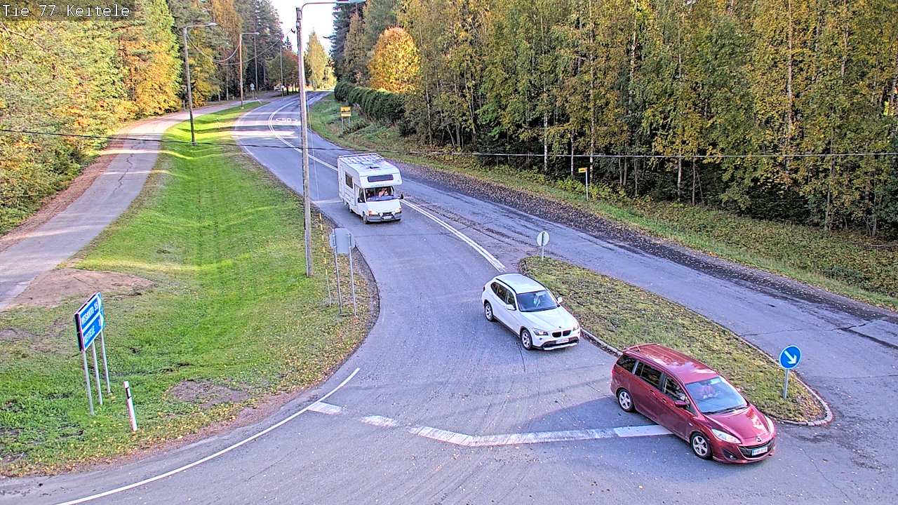 Kelikamerat Kuva Tie 77 Keitele, Keitele, Pohjois-Savo