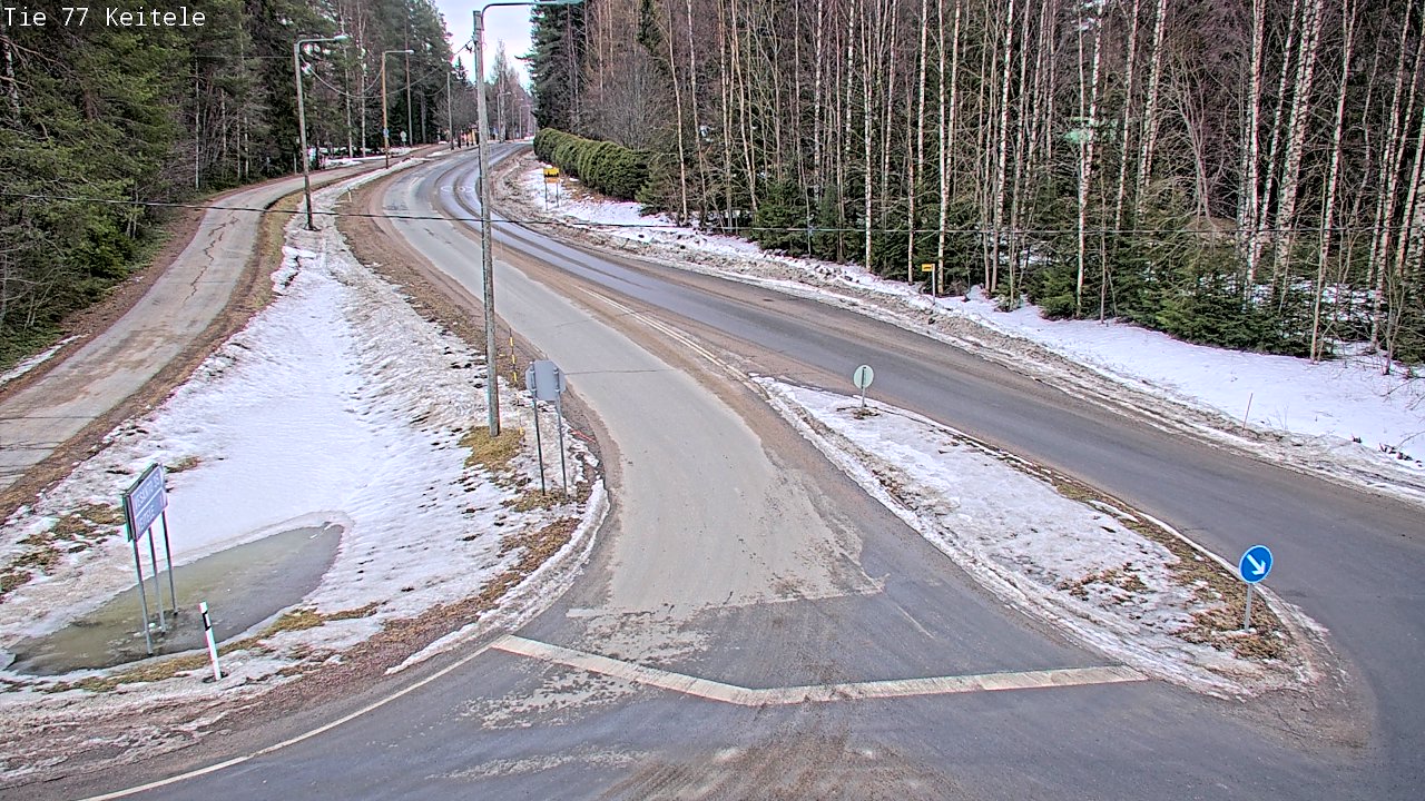 Kelikamerat Kuva Tie 77 Keitele, Keitele, Pohjois-Savo