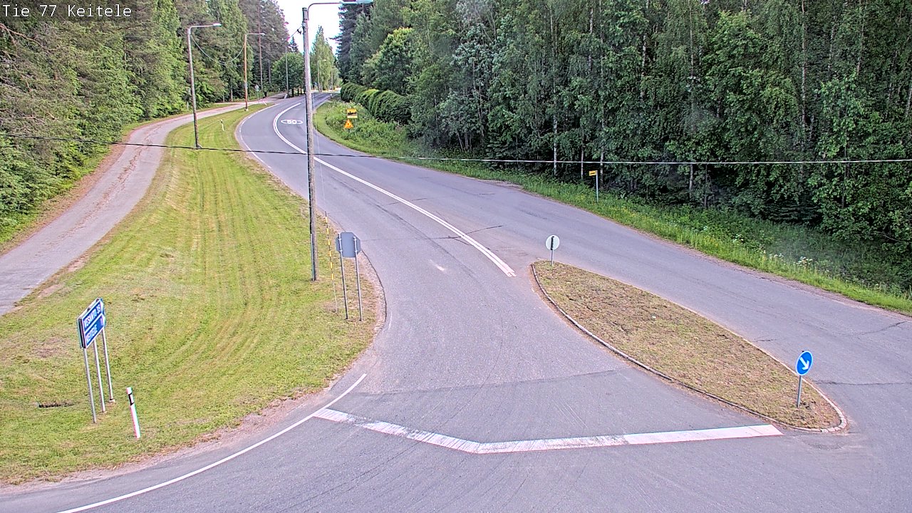 Kelikamerat Kuva Tie 77 Keitele, Keitele, Pohjois-Savo