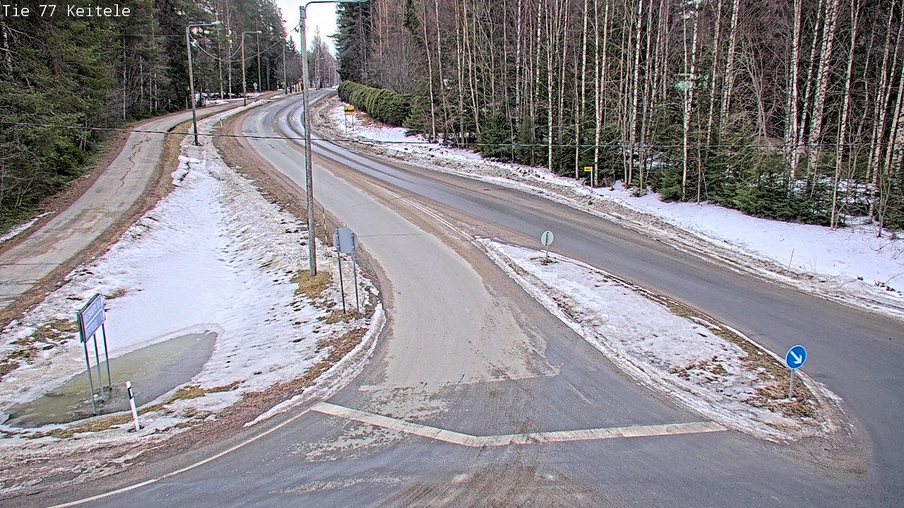 Kelikamerat Kuva Tie 77 Keitele, Keitele, Pohjois-Savo