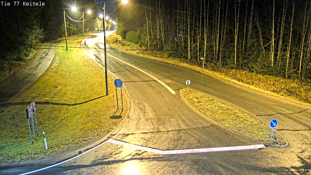 Weather Camera Image Väg 77 Keitele, Keitele, Pohjois-Savo