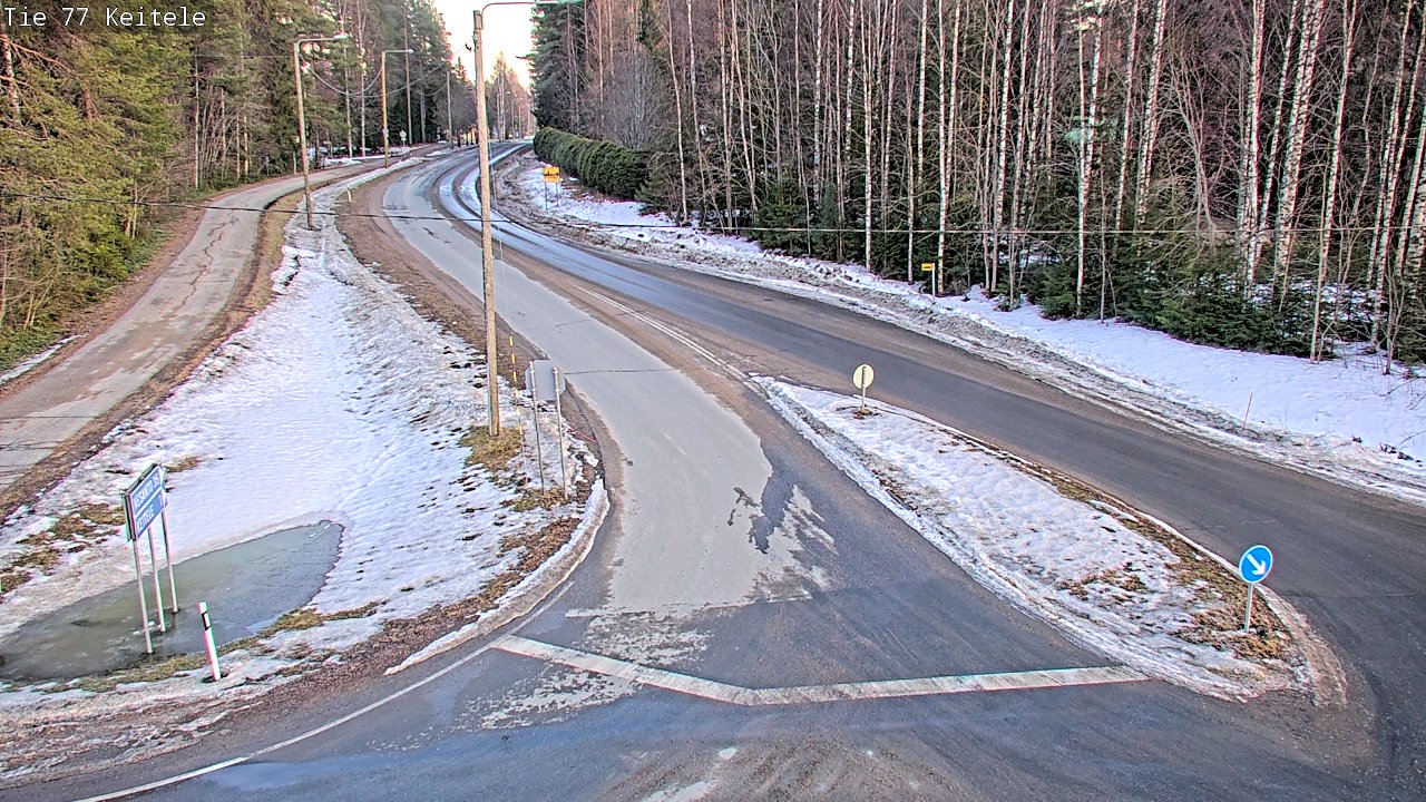 Kelikamerat Kuva Tie 77 Keitele, Keitele, Pohjois-Savo
