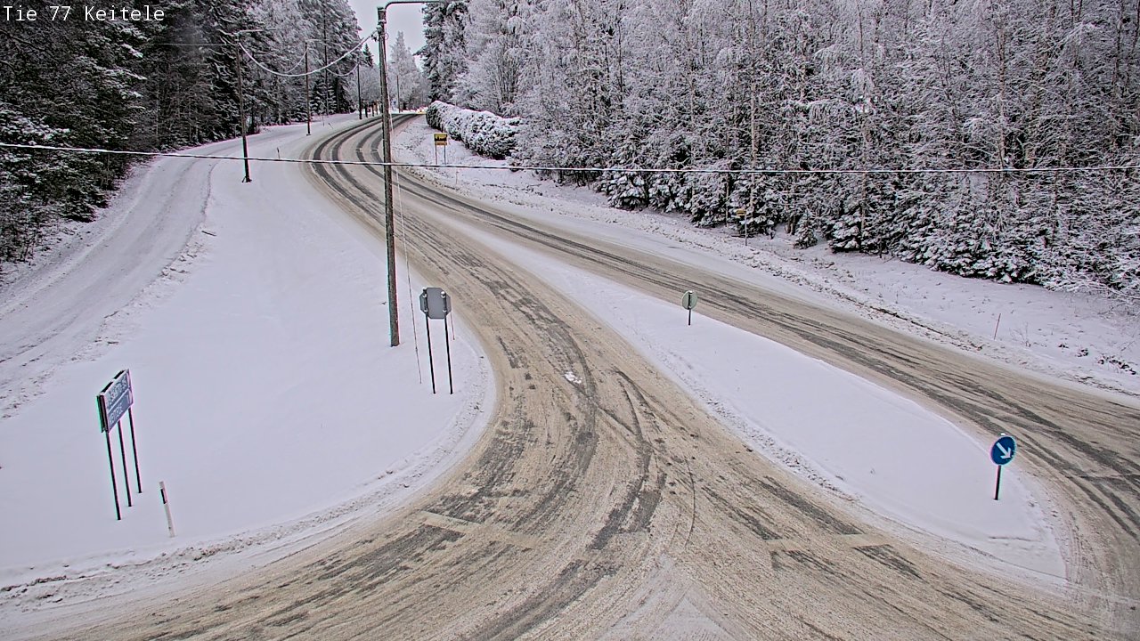 Kelikamerat Kuva Tie 77 Keitele, Keitele, Pohjois-Savo