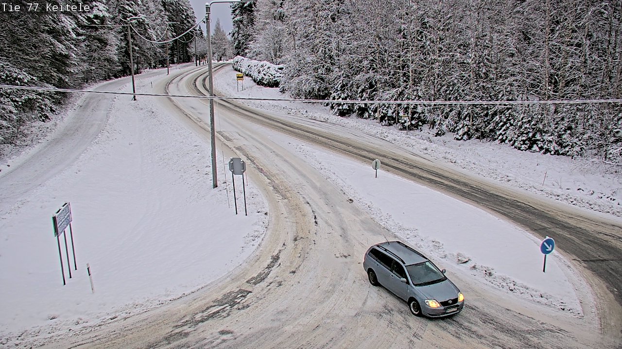 Kelikamerat Kuva Tie 77 Keitele, Keitele, Pohjois-Savo