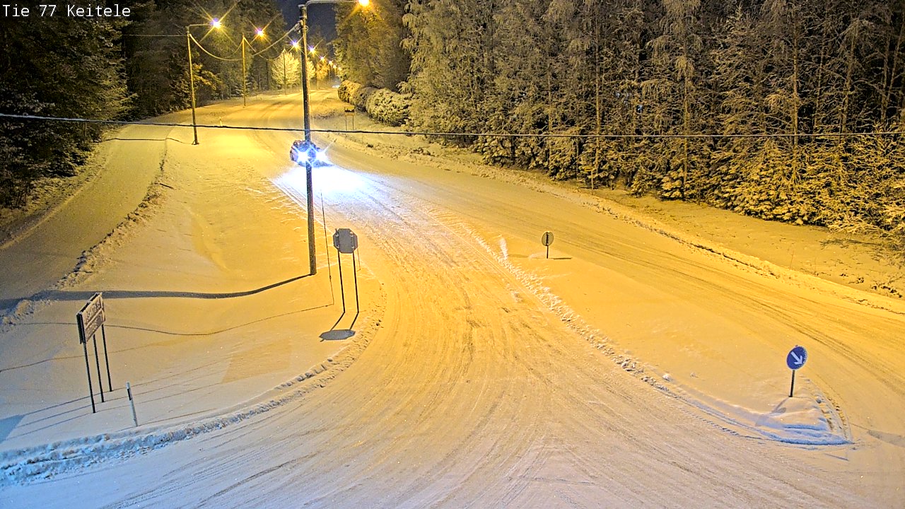 Kelikamerat Kuva Tie 77 Keitele, Keitele, Pohjois-Savo