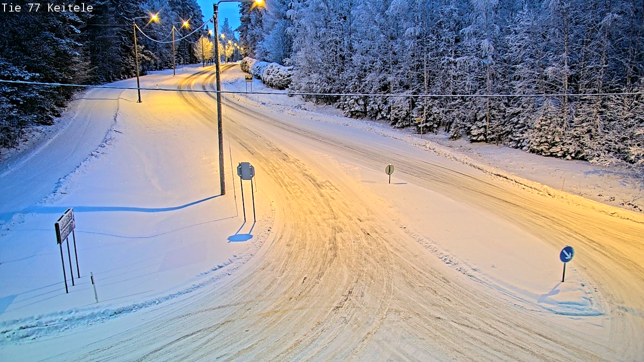 Kelikamerat Kuva Tie 77 Keitele, Keitele, Pohjois-Savo