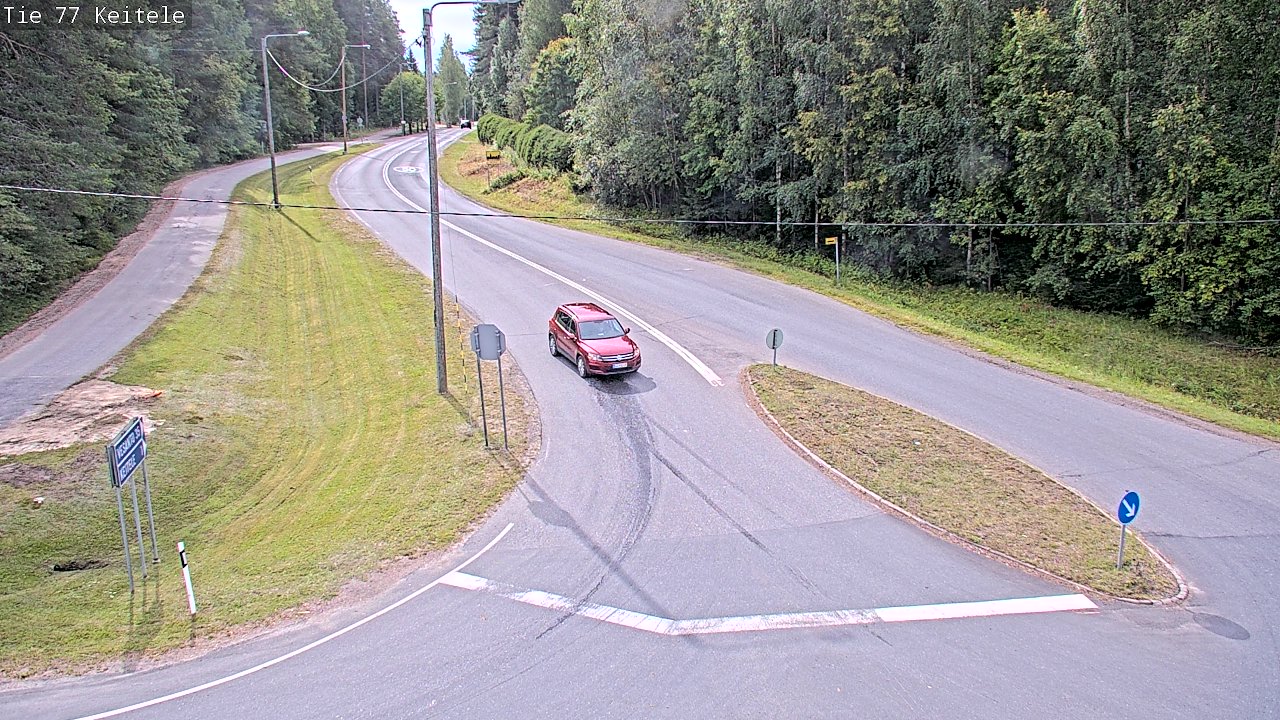 Kelikamerat Kuva Tie 77 Keitele, Keitele, Pohjois-Savo