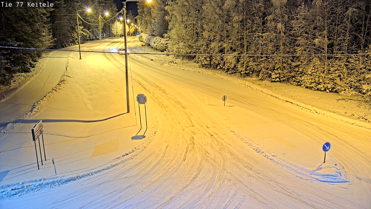 Kelikamerat Kuva Tie 77 Keitele, Keitele, Pohjois-Savo