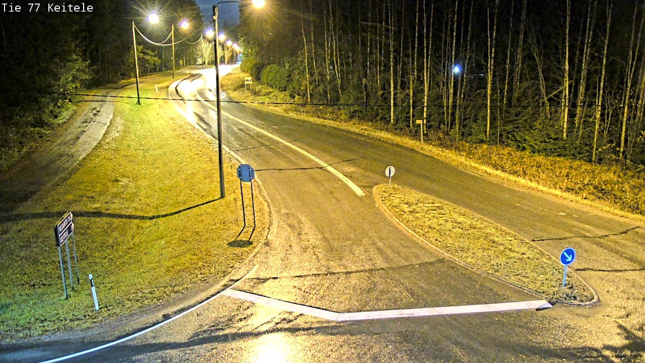 Weather Camera Image Väg 77 Keitele, Keitele, Pohjois-Savo