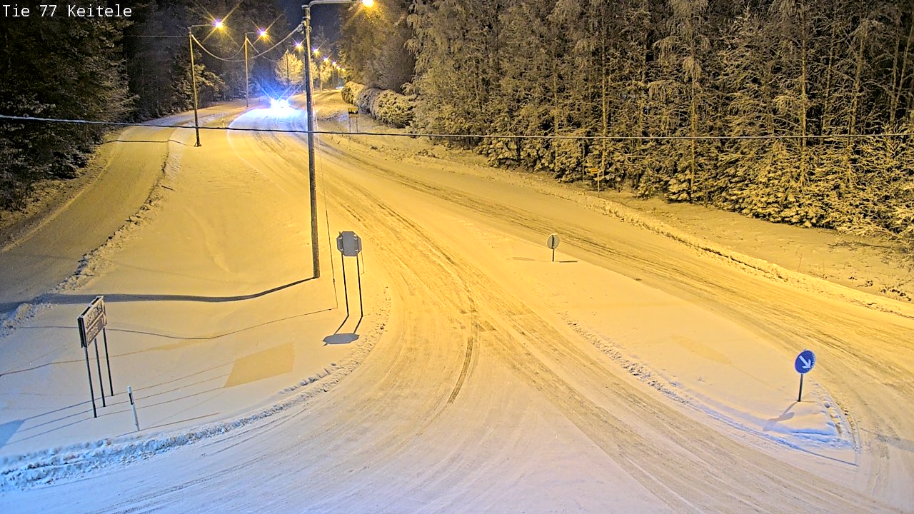 Kelikamerat Kuva Tie 77 Keitele, Keitele, Pohjois-Savo