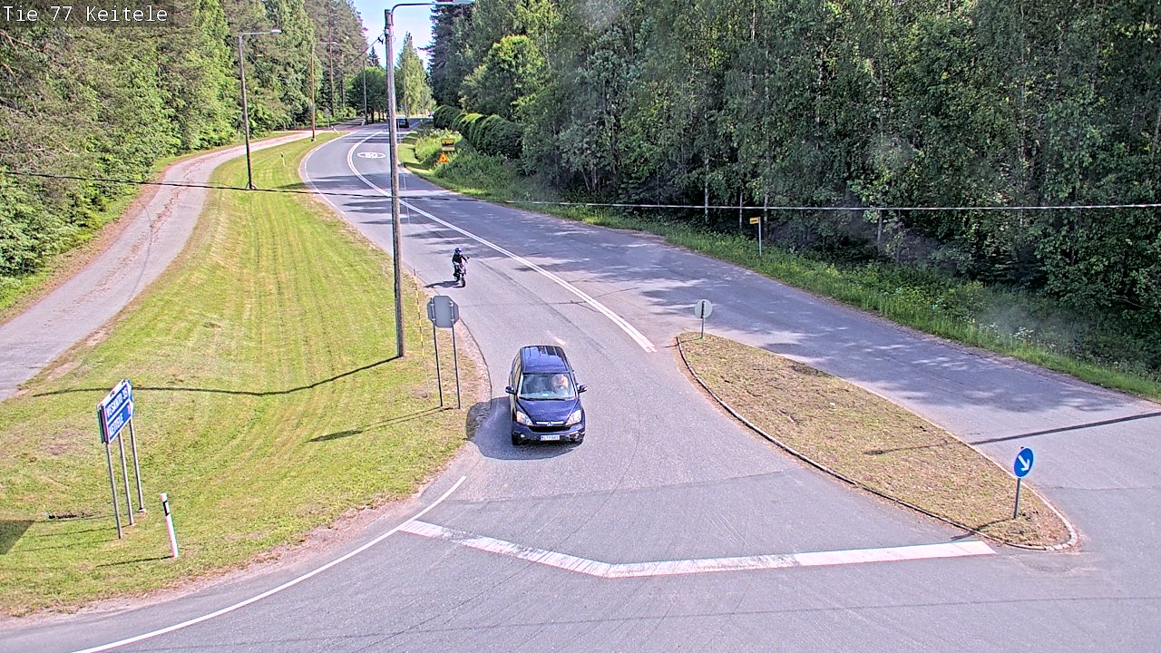 Kelikamerat Kuva Tie 77 Keitele, Keitele, Pohjois-Savo