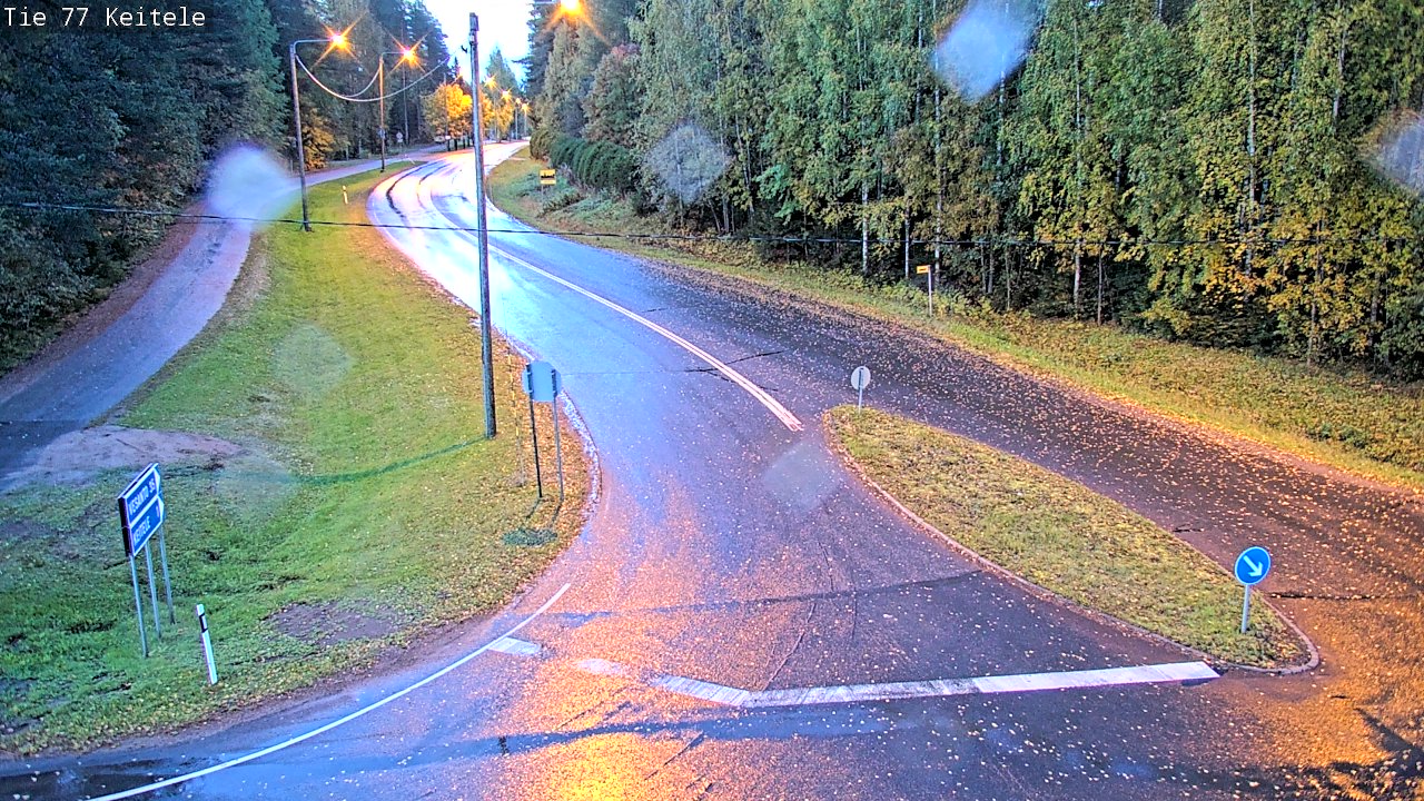 Kelikamerat Kuva Tie 77 Keitele, Keitele, Pohjois-Savo