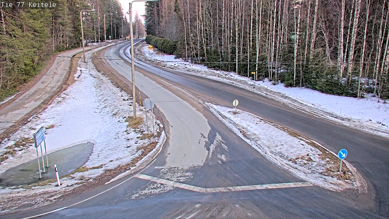 Kelikamerat Kuva Tie 77 Keitele, Keitele, Pohjois-Savo