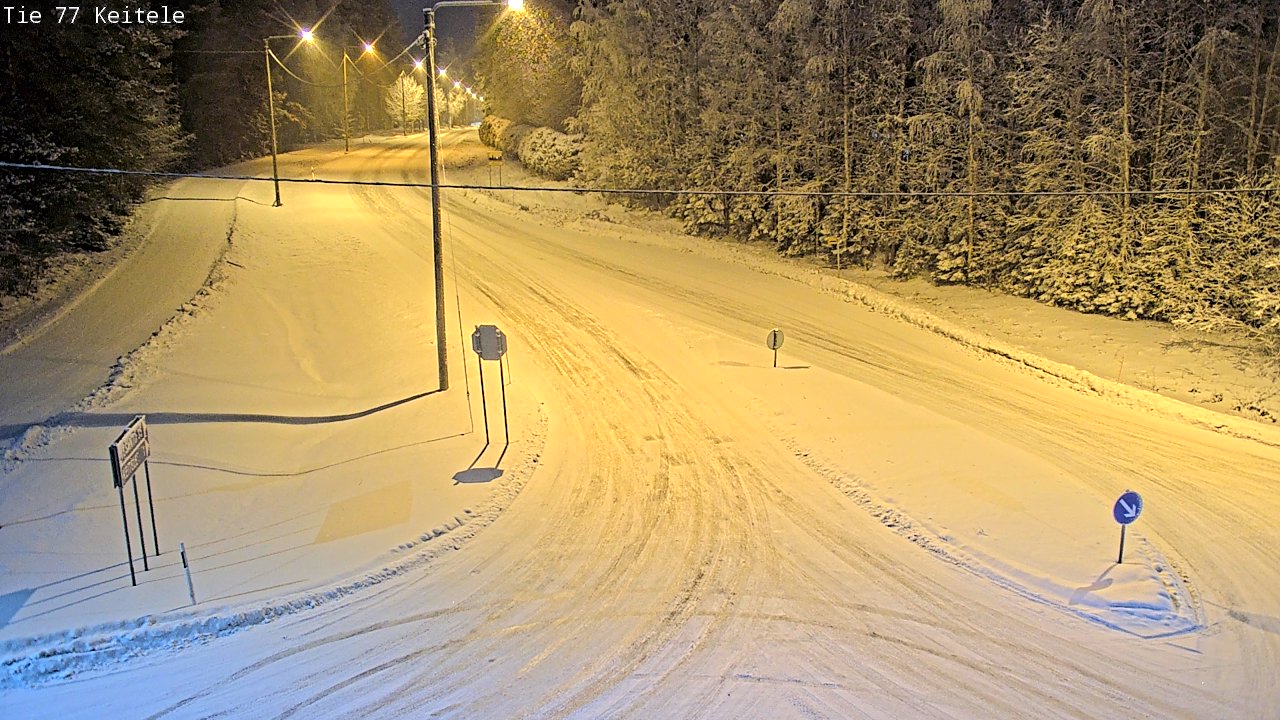 Kelikamerat Kuva Tie 77 Keitele, Keitele, Pohjois-Savo