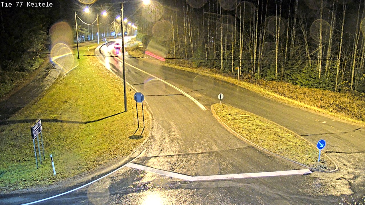 Weather Camera Image Väg 77 Keitele, Keitele, Pohjois-Savo