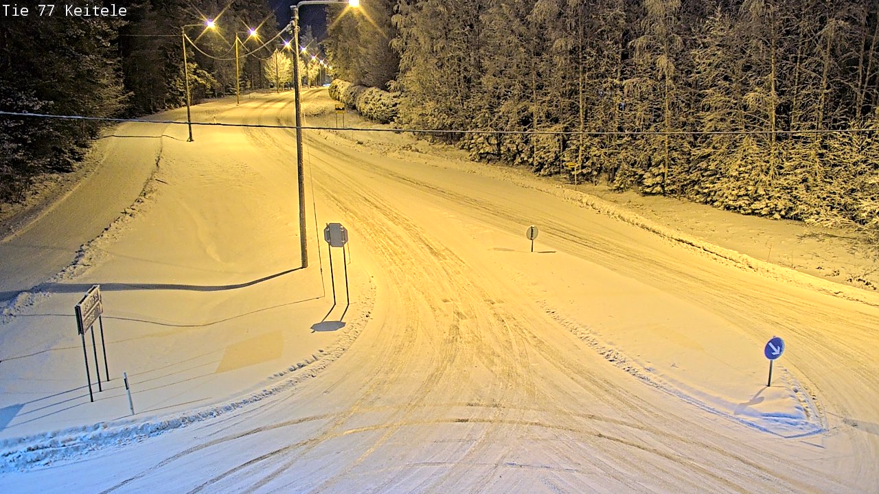 Kelikamerat Kuva Tie 77 Keitele, Keitele, Pohjois-Savo