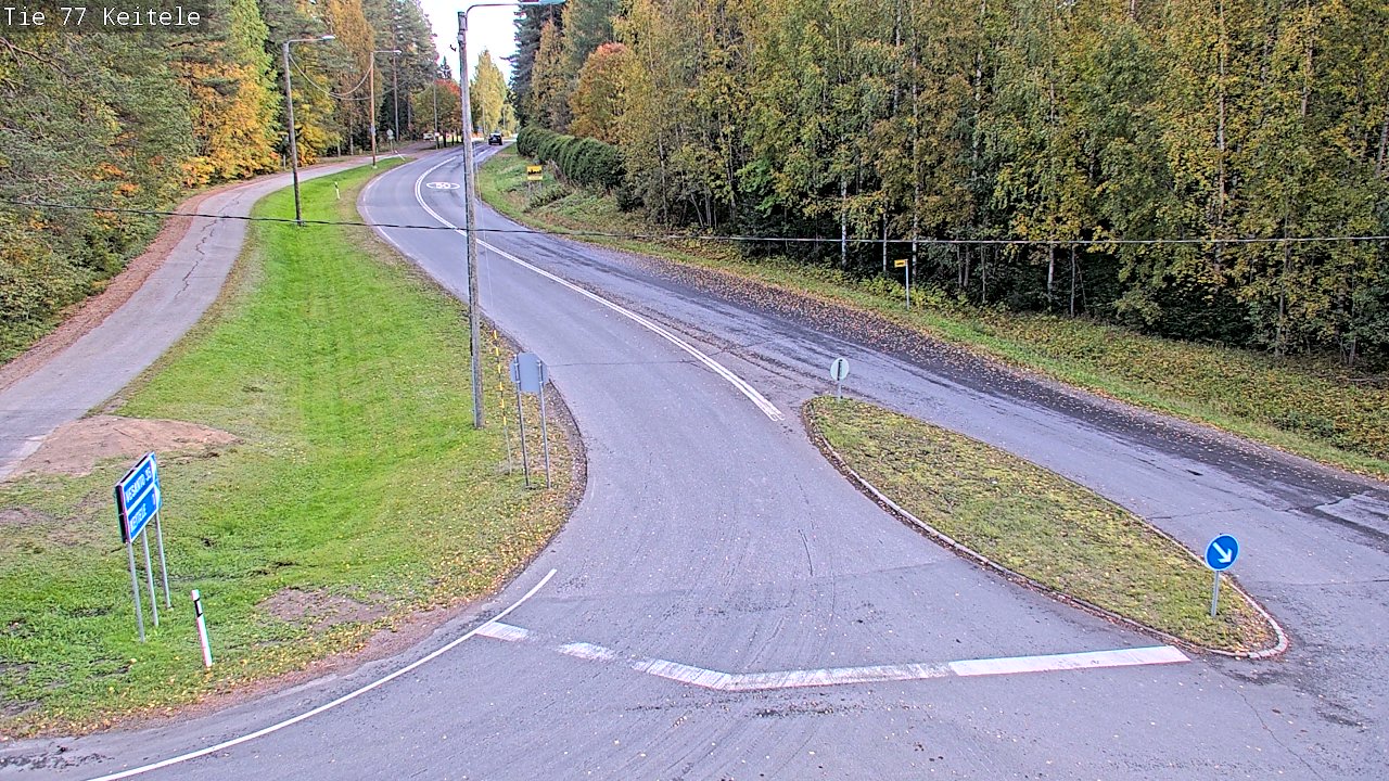 Kelikamerat Kuva Tie 77 Keitele, Keitele, Pohjois-Savo