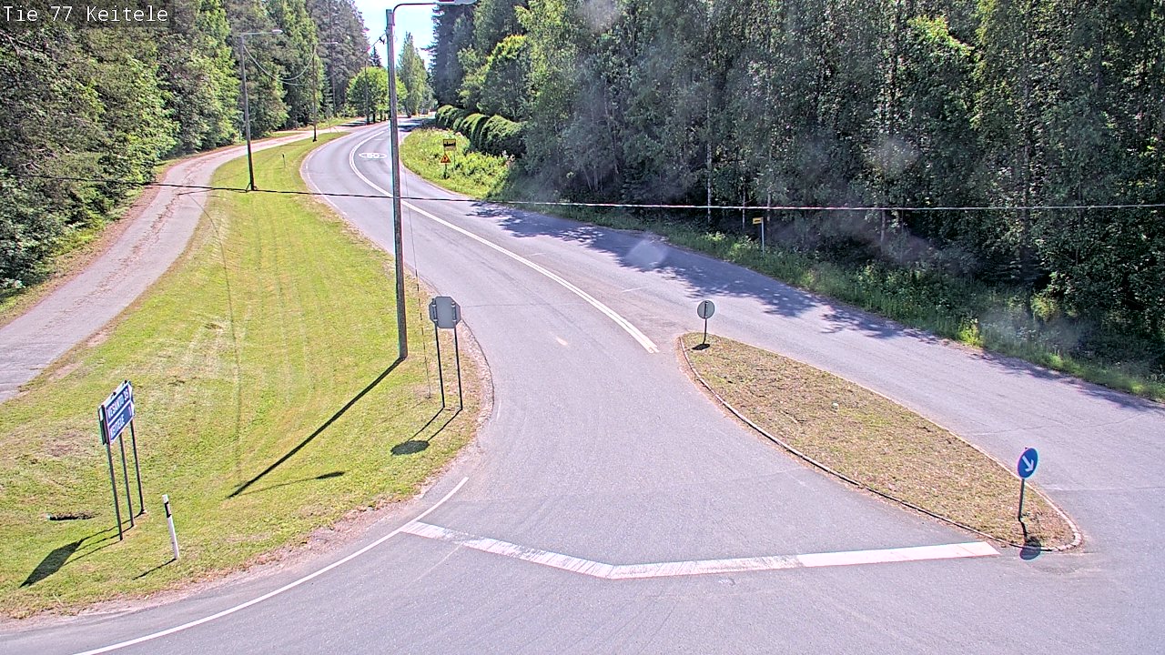 Kelikamerat Kuva Tie 77 Keitele, Keitele, Pohjois-Savo