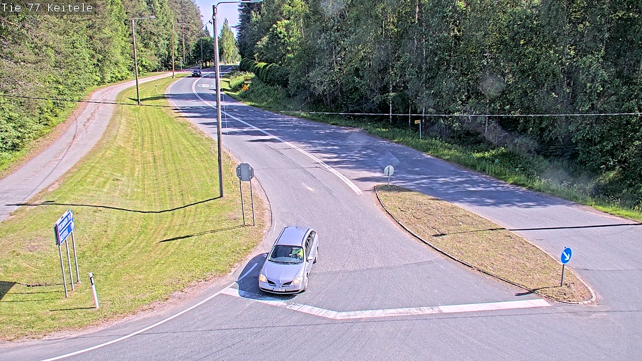 Kelikamerat Kuva Tie 77 Keitele, Keitele, Pohjois-Savo