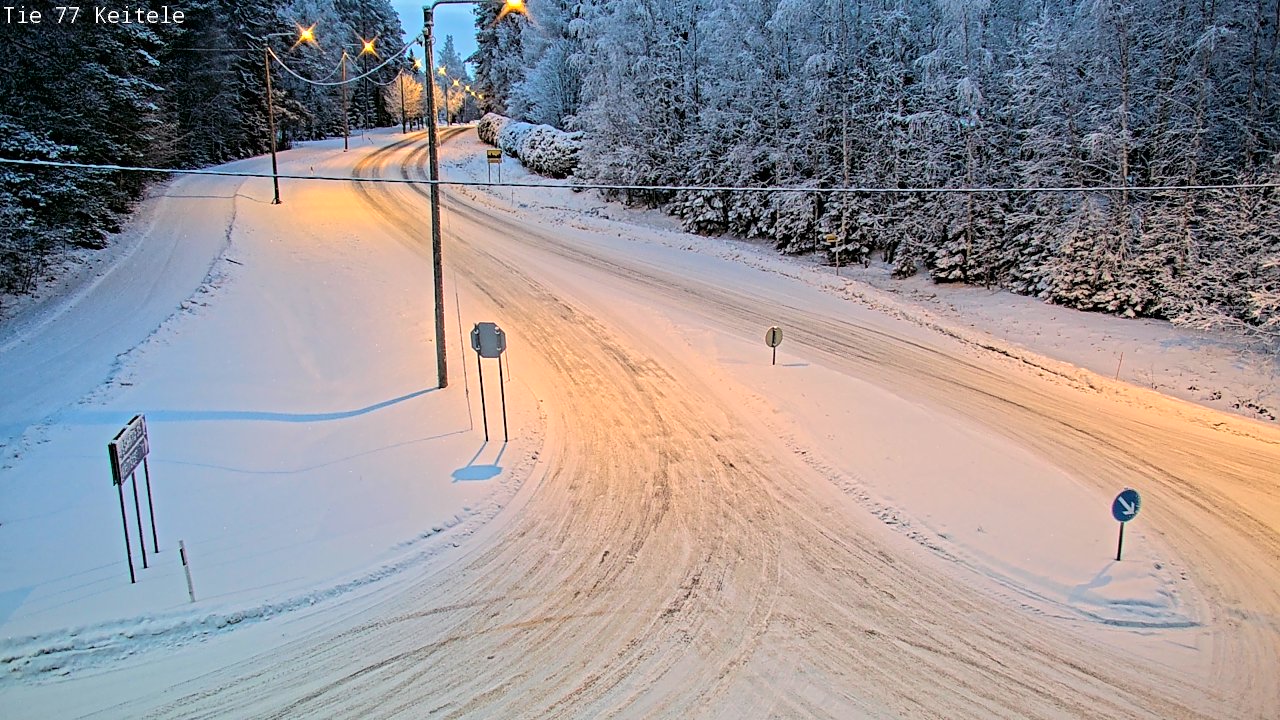 Kelikamerat Kuva Tie 77 Keitele, Keitele, Pohjois-Savo