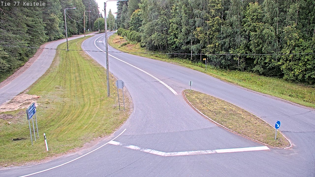 Kelikamerat Kuva Tie 77 Keitele, Keitele, Pohjois-Savo